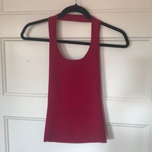 Fuschia Halter Top